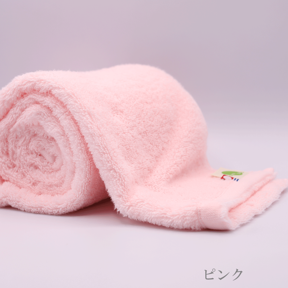 エアーかおる 超無撚糸タオル わたのはなNo.3【カラー:3色あり】 <約34㎝×120㎝>