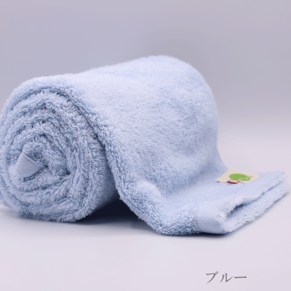 エアーかおる 超無撚糸タオル わたのはなNo.3【カラー:3色あり】 <約34㎝×120㎝>