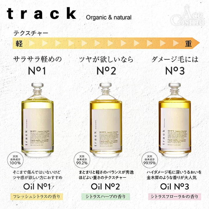 track / トラック オイル【3タイプあり】 <90ml>