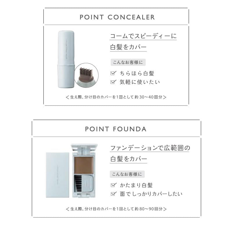 COLOR STORY PRIME / カラーストーリープライム ポイントカバー(1剤・2剤)【カラー:2色あり】 <各30g>