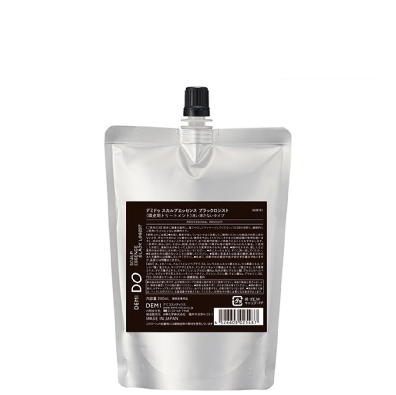 DEMI DO / デミ ドゥ スカルプエッセンス ブラックロジスト【容量:2サイズあり】 <80ml・詰替え用200ml>