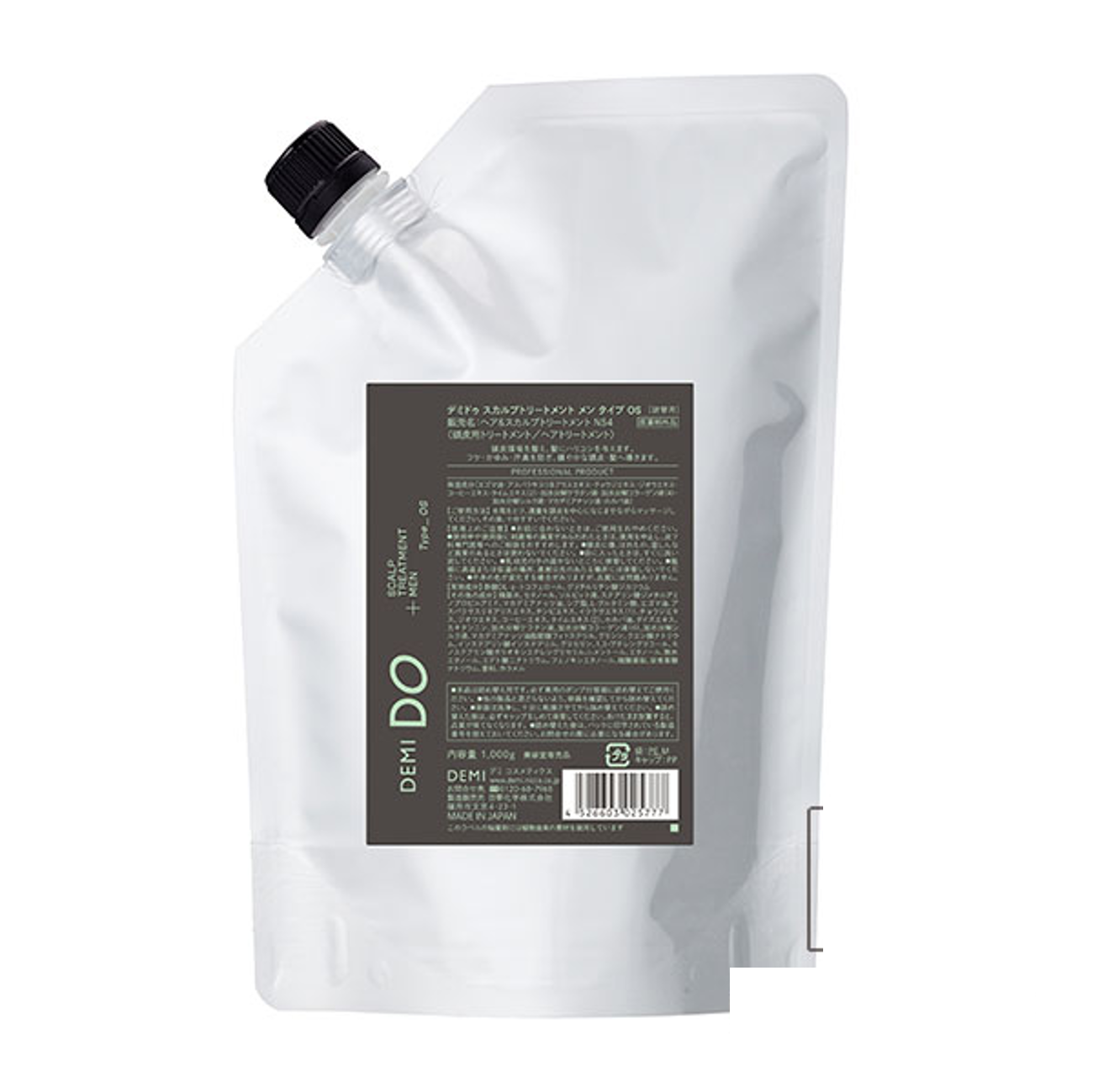 DEMI DO / デミ ドゥ スカルプトリートメント MEN タイプ OS(For Oily Skin)【容量:4サイズあり】 <300g・590g・詰替え用500g・詰替え用1000g>
