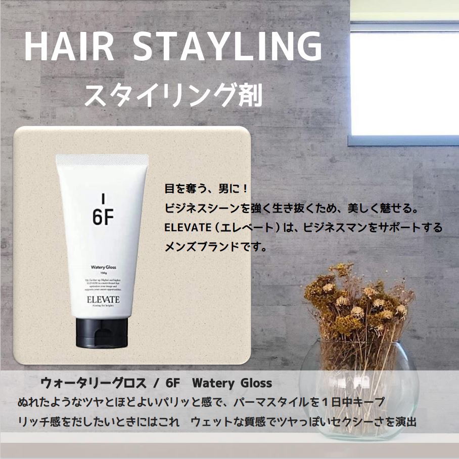 【限定限り‼/アウトレット】ELEVATE / エレベート ウォータリーグロス / 6F <150g>