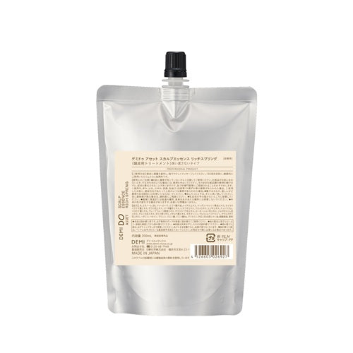 DEMI DO / デミ ドゥ　アセット スカルプエッセンス リッチスプリング【容量：2サイズあり】　<80ml・詰替え用200ml>