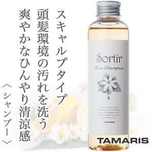 Sortir / ソルティール　アイスシャンプー【容量：3サイズあり】　<150ml・1,000ml（ポンプ、フォルダー付）・詰替え用1,000ml>