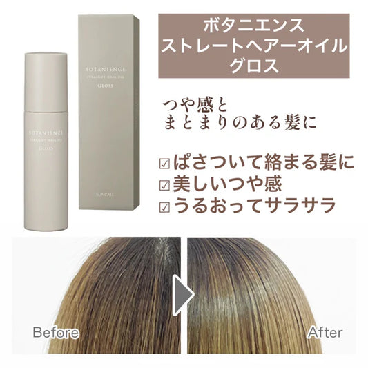 SUNCALL / サンコール　R-21 ボタニエンス ストレートヘアオイル グロス　<100ml>