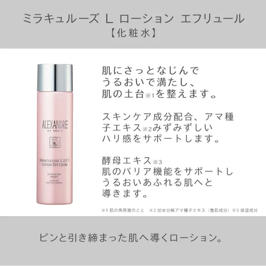 ALEXANDRE DE PARIS / アレクサンドル ドゥ パリ　ミラキュルーズ L ローション エフリュール　<150ml>