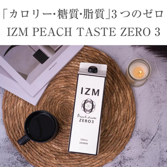 IZM / イズム　酵素ドリンク ピーチテイスト ZERO 3　<1,000ml>
